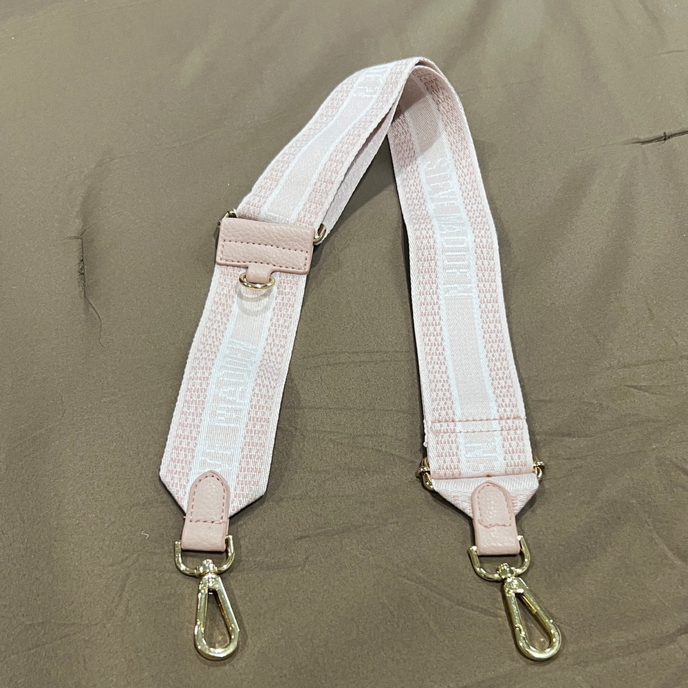 Steve Madden Adjustable Pink Strap Shoulder Strap for Bags